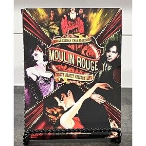 MOULIN ROUGE 2 DVD SET* NICOLE KIDMAN*EVAN McGREGOR W/ Music Soundtrack CD Vtg